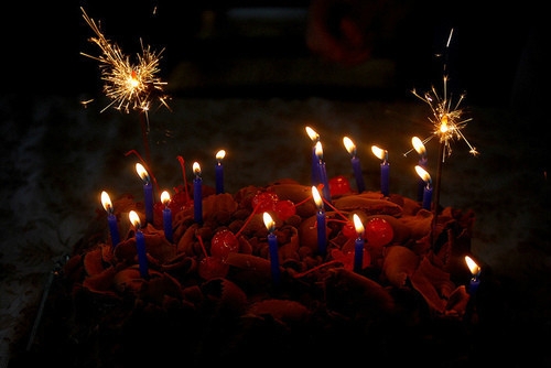 生日写字蛋糕图片 生日蛋糕蜡烛图片精选合集
