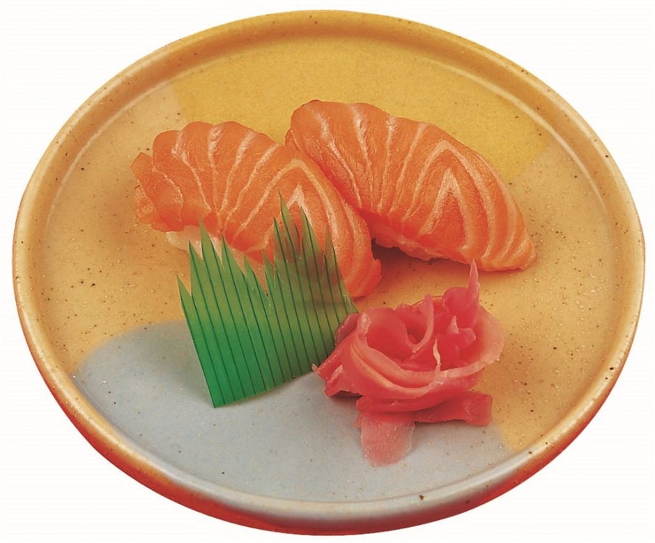 火炙三文鱼寿司图片 美味的三文鱼寿司高清图片