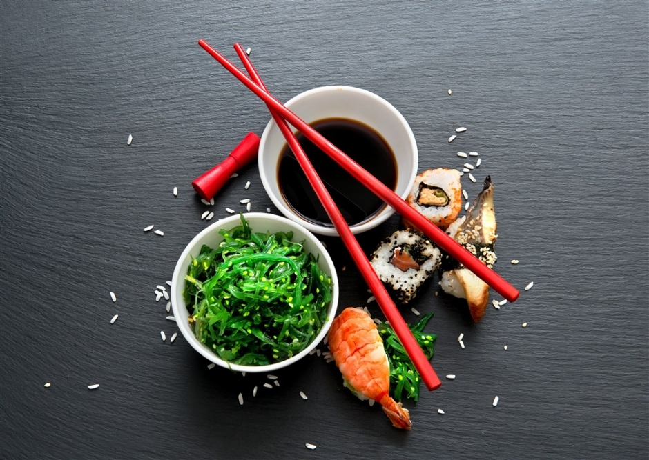 三文鱼寿司图片大全   日式韩式美食超清图片精选合辑