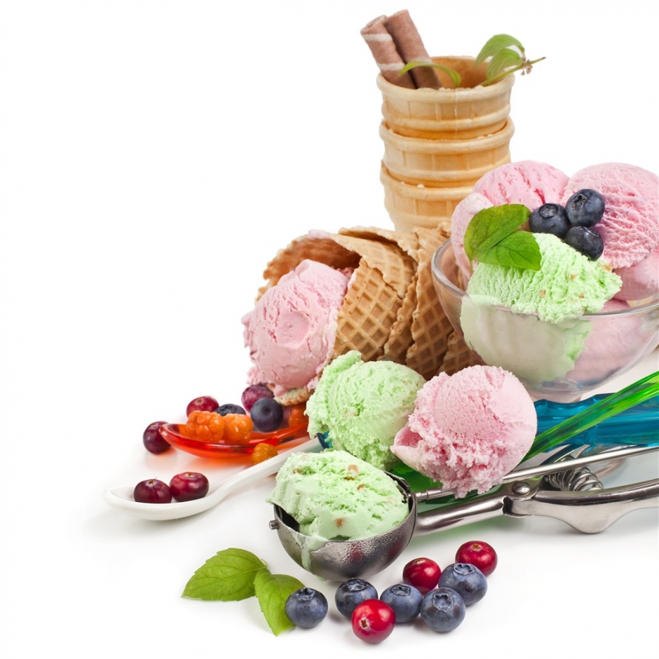 炒冰淇淋图片 精美冰淇淋美食海报图片精选