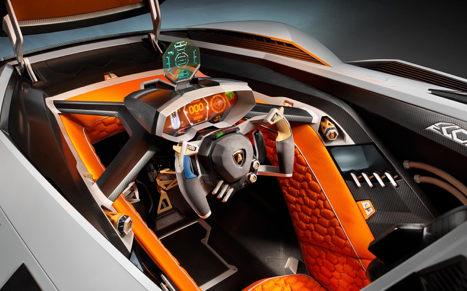 兰博基尼电脑桌面壁纸之Lamborghini Egoista超级跑车