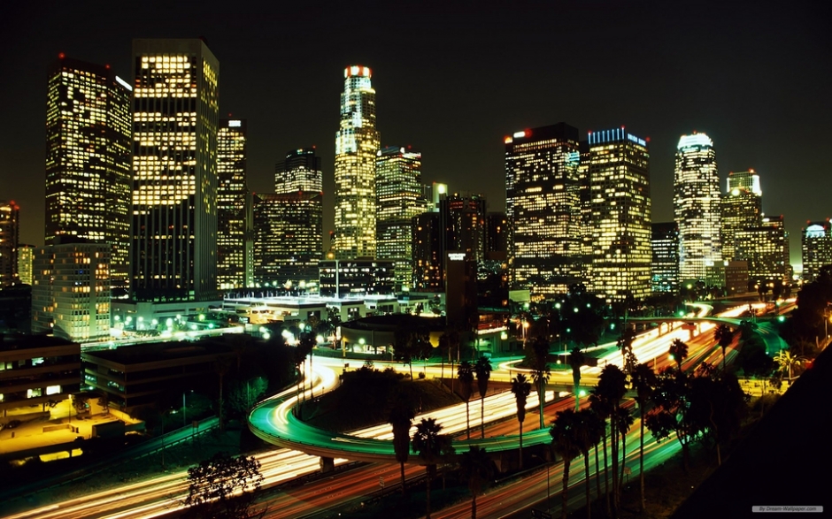 美丽的夜景城市图片 美丽的城市夜景壁纸图集