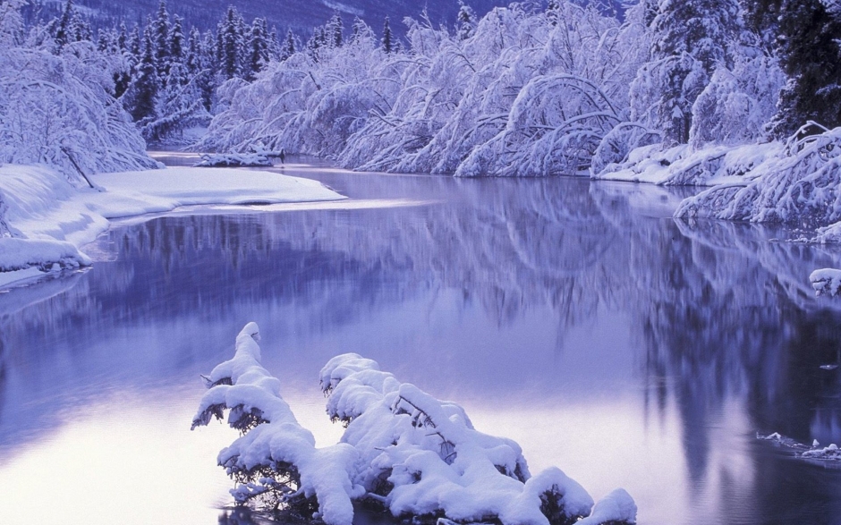 高清雪景图片大全 唯美高清雪景电脑壁纸图片