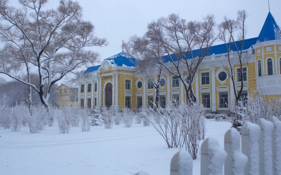 哈尔滨雪景高清图片 哈尔滨唯美雪景高清电脑桌面壁纸