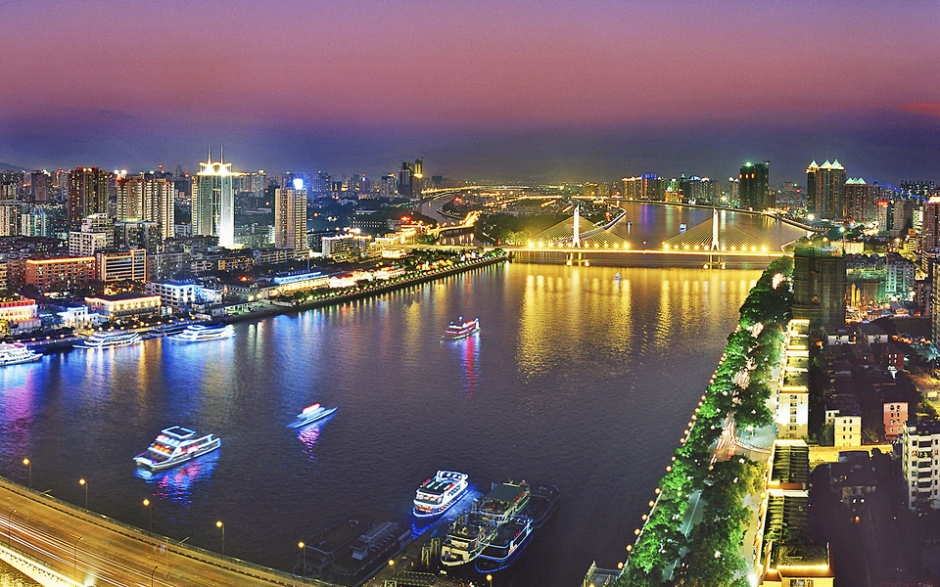 邯郸城市夜景图片 韩国首尔城市风光夜景图片