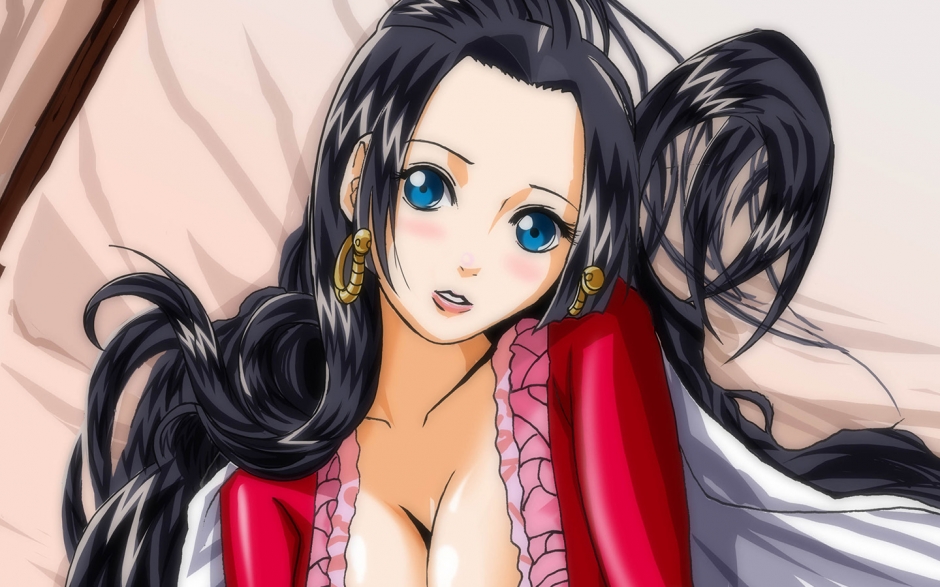 海贼王女帝壁纸桌面 海贼王美貌出众的女帝图片欣赏