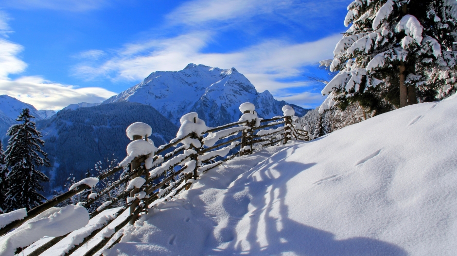 冬季皑皑白雪唯美壁纸