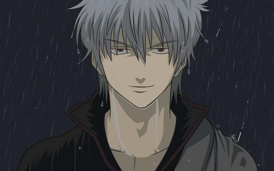 银魂高清帅气图片 银魂万事屋老板坂田银时帅气动漫图片