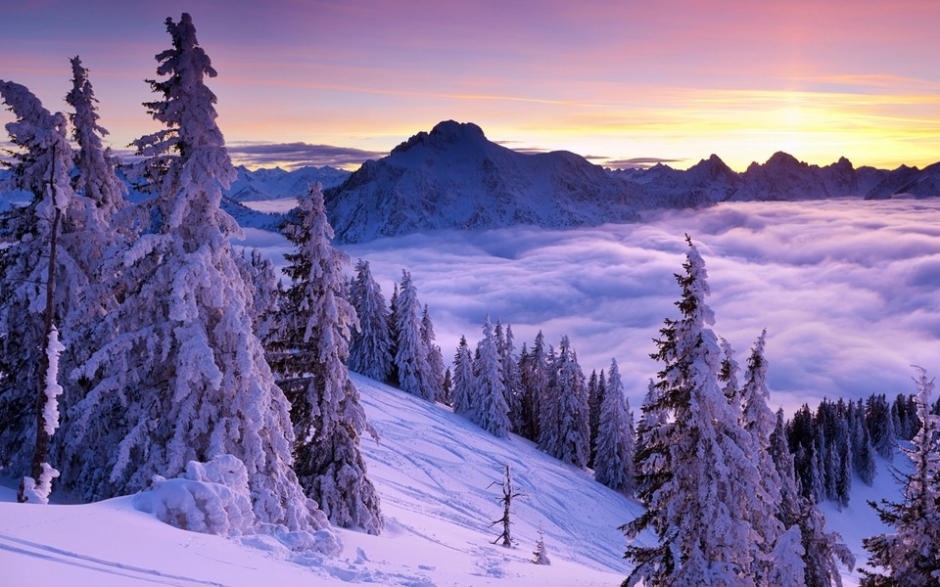 雪景唯美壁纸桌面