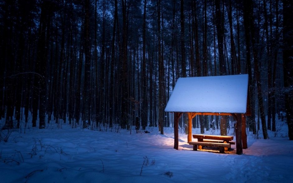 雪景唯美壁纸桌面