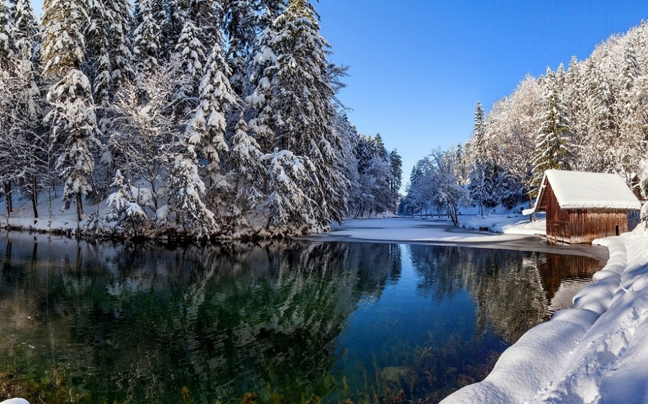 雪景唯美壁纸桌面