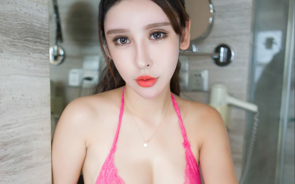 优果网大胸美女私房性感写真高清电脑壁纸下载