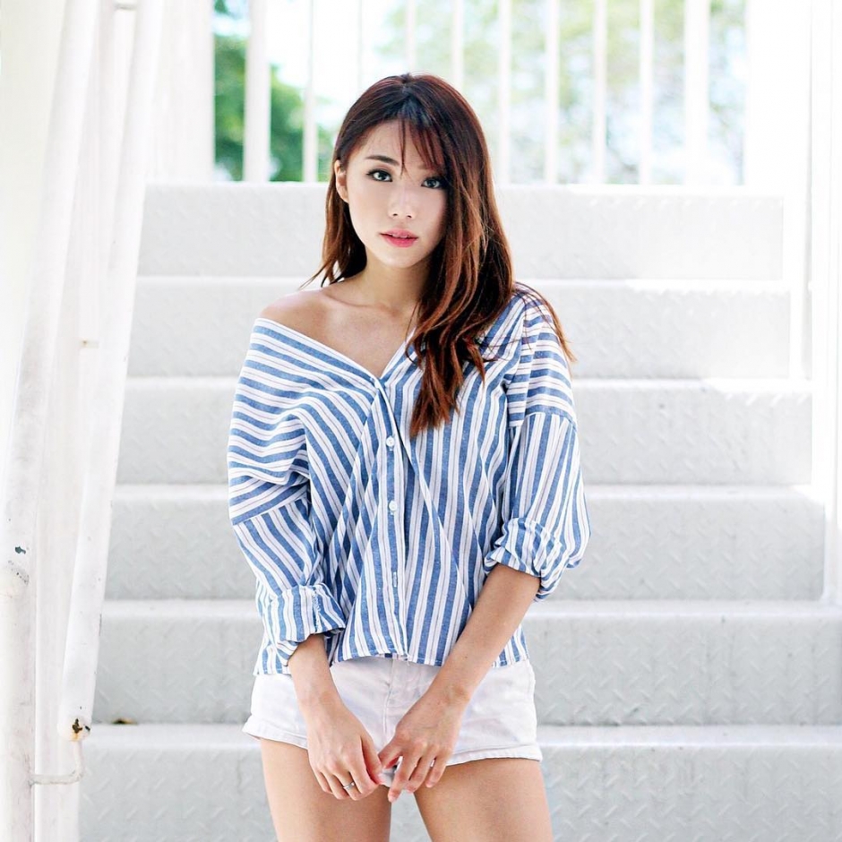 时尚美女Mongchin Yeoh比基尼私房照