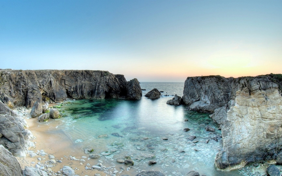 蓝色大海唯美风景壁纸