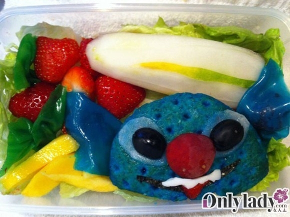 超级妈妈给儿子准备的Q萌超级便当