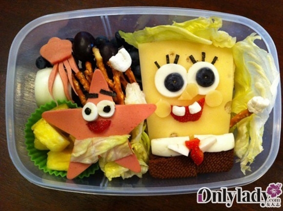 超级妈妈给儿子准备的Q萌超级便当