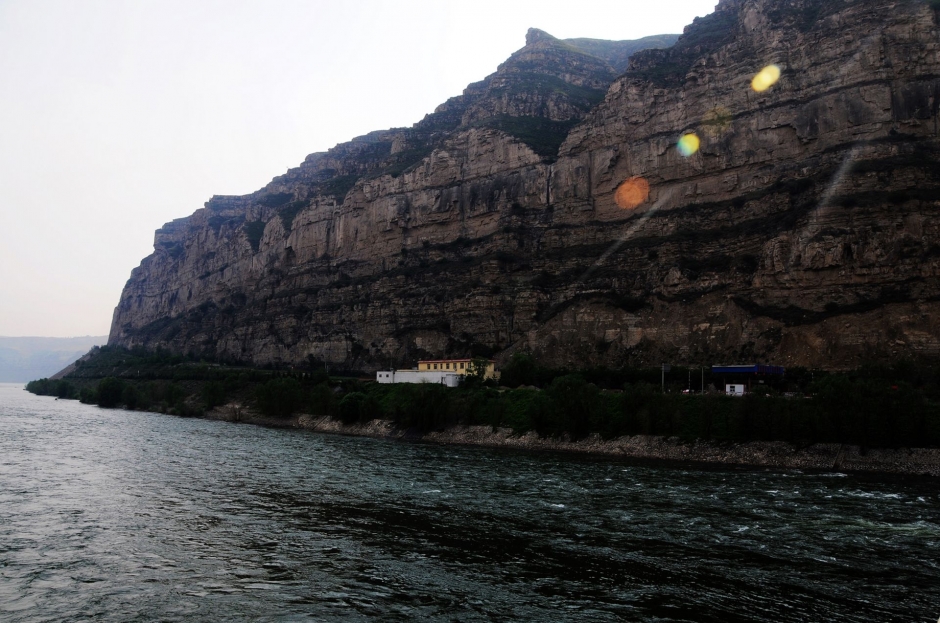 壮丽的黄河第一湾高清风景壁纸