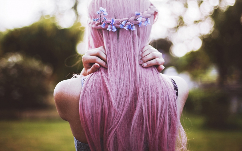 非主流欧美美女唯美意境伤感背影高清桌面壁纸