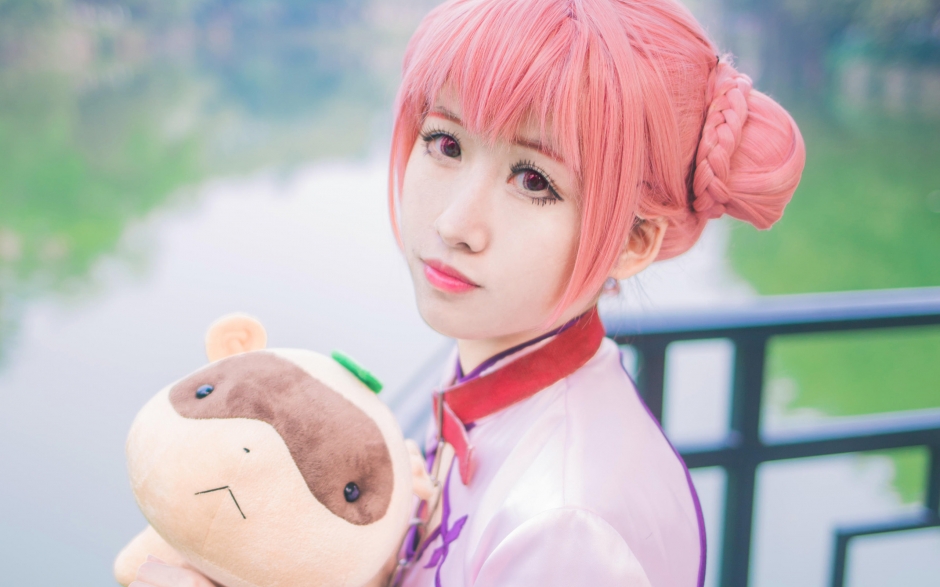 无口少女cosplay妖狐×仆SS写真美图高清壁纸