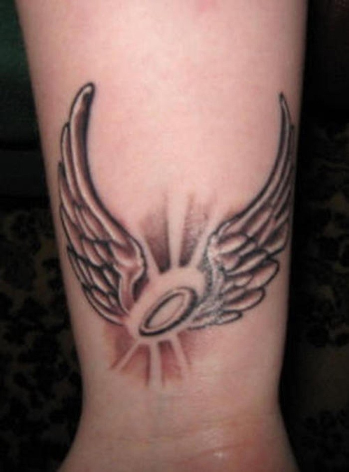 天使小纹身 超萌的小天使丘比特纹身手稿