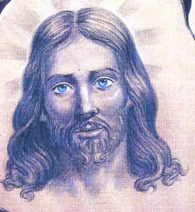 人物肖像耶稣纹身图片图案（tattoo)