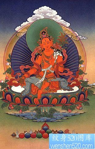 藏教密宗——印度母纹身图片图案
