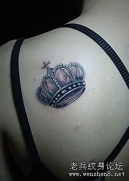 纹身图片之皇冠纹身图片（经典）