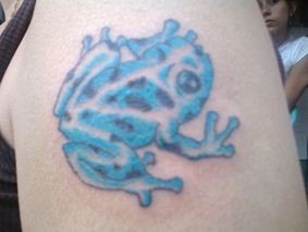 可爱小青蛙纹身寓意