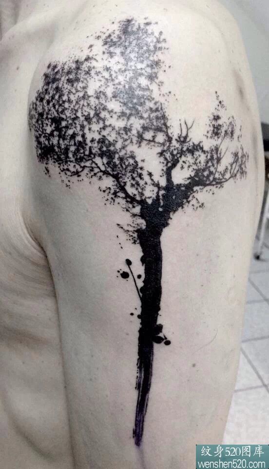 8张大树纹身套图