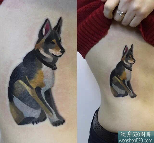 9张可爱的小动物纹身套图，纹身520推荐