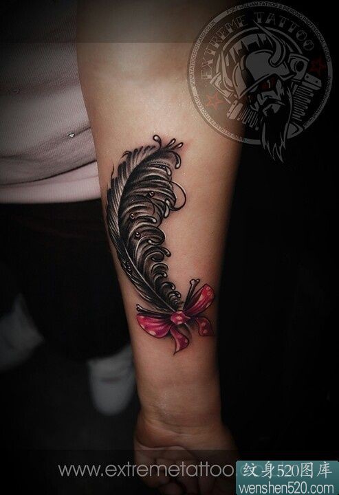 个性十足的手臂纹身，不可磨灭是记忆