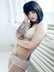 极具诱惑的tattoo girl女性纹身图