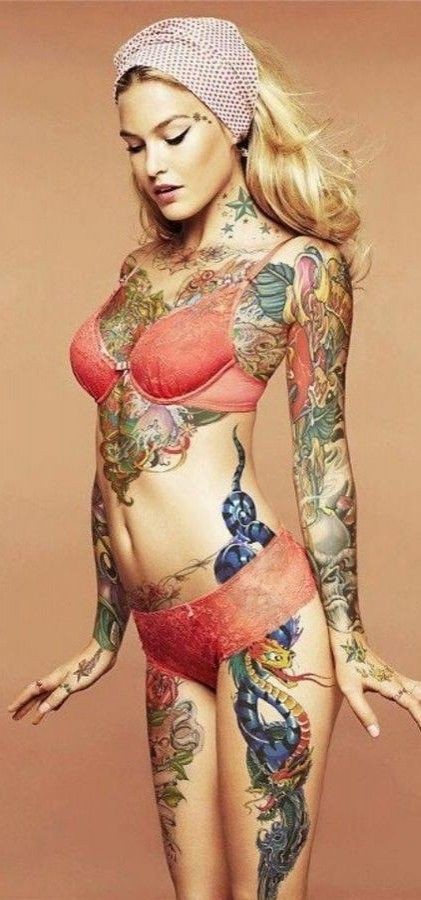 女性纹身：纹身后不一样的诱惑力