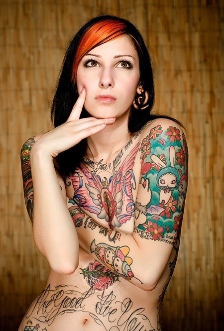 女性纹身：纹身后不一样的诱惑力