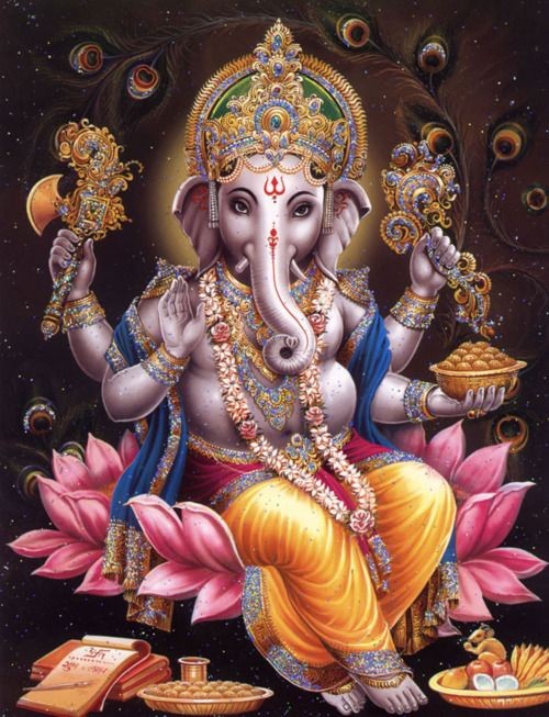 经典的象神纹身手稿值得收藏