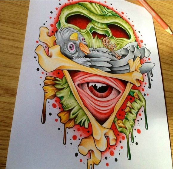 欧美风格 Callam godley 手稿