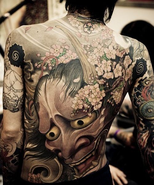 日本神话中的般若纹身