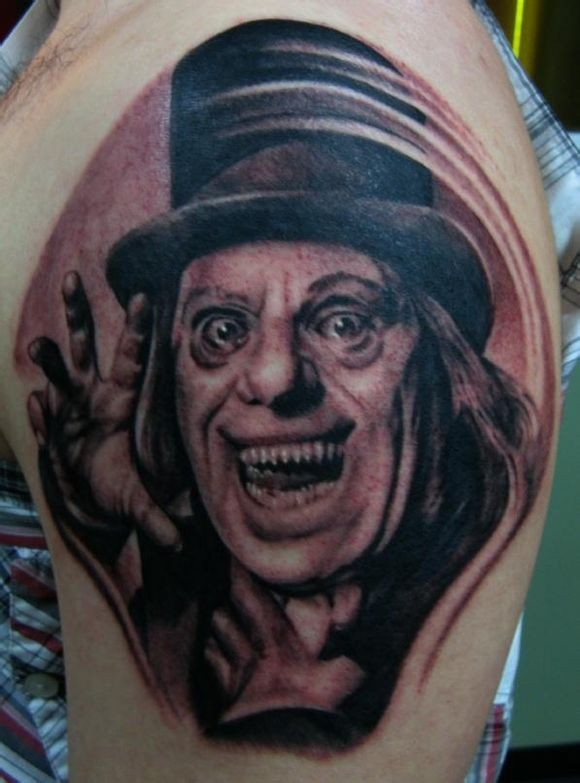 JOSH DUFFY手臂肖像纹身作品