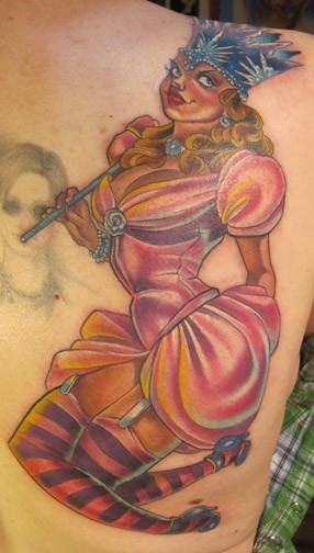 Joe Capobianc-夸张的动漫形象纹身作品