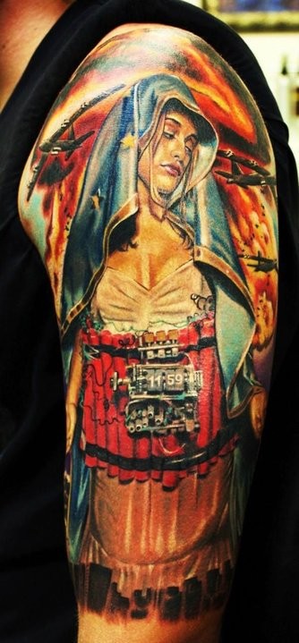 纹身师Richard Paduch的手臂作品