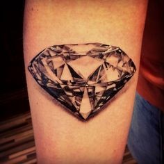 超闪的钻石纹身