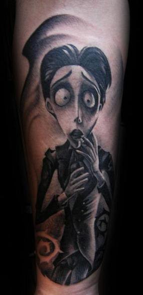 波兰纹身师 piotr dedel的小臂纹身作品