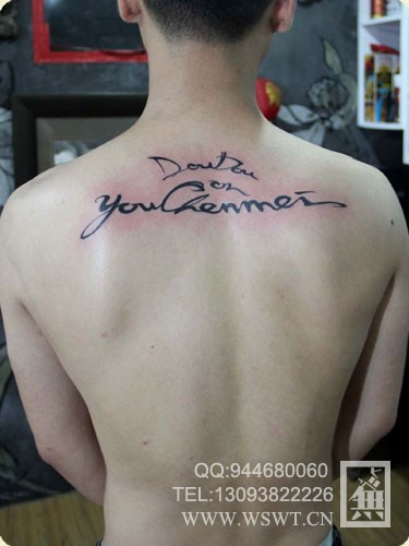 字母纹身/梵文/哥特/书法（1）