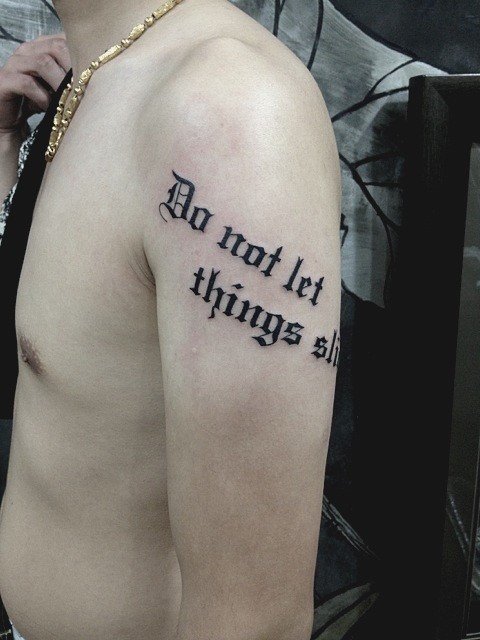 字母纹身/梵文/哥特/书法（3）