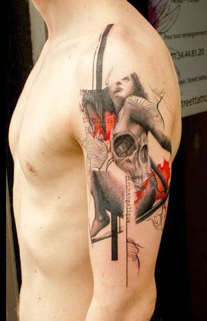 法国 Klaim Street Tattoo 手臂纹身新作