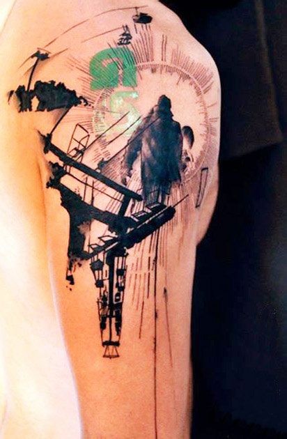 法国 Klaim Street Tattoo 手臂纹身新作