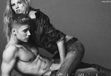 justin bieber成为Calvin klein 最新代言人