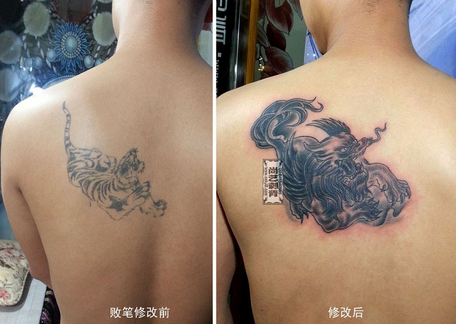唯美时尚的纹身作品