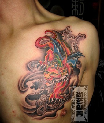 唯美时尚的纹身作品