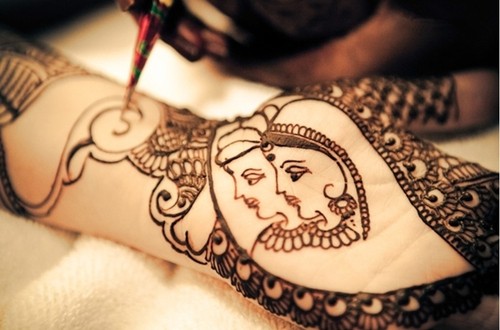 印度海娜时尚经典纹身